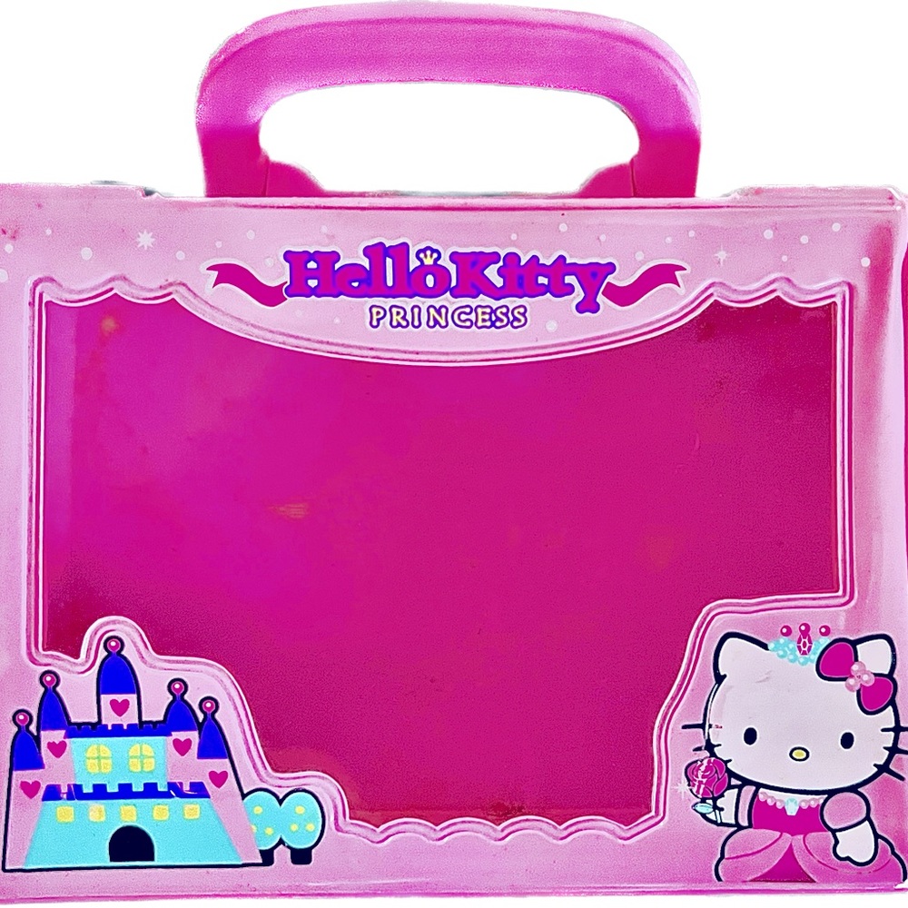 ⭐️ VINTAGE 2000 SANRIO HELLO KITTY ⭐️ COLLECTABLE RARE STORAGE CASE